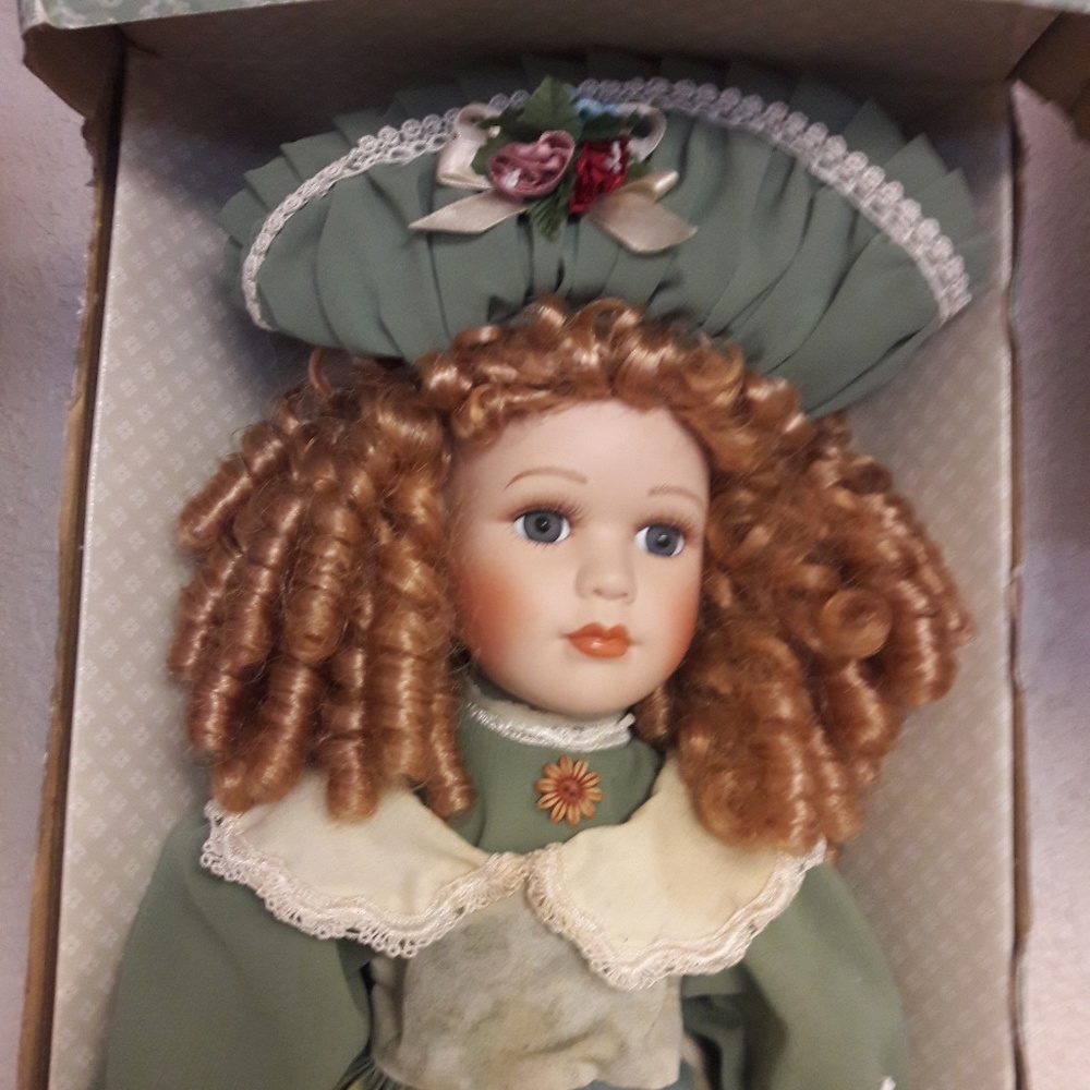 Bisque porcelain doll